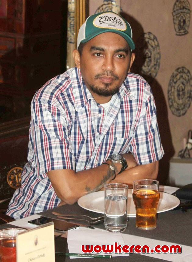 Gambar Foto Glenn Fredly Saat Jumpa Pers di Kembang Goela Restaurant, Jakarta Selatan