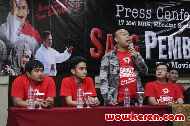 Gambar Foto Jumpa Pers Film 'Sang Pemberani'