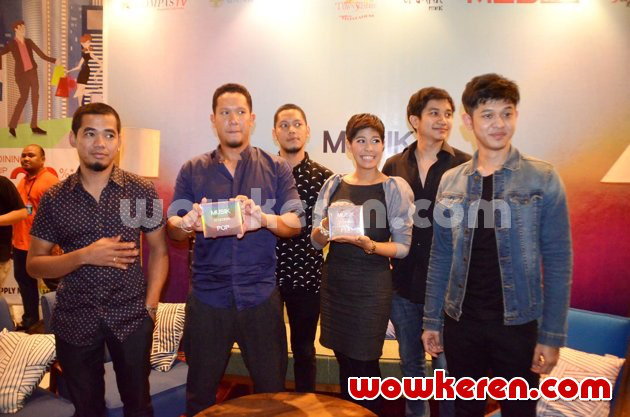 Gambar Foto Maliq & D' Essentials Saat Launching Album 'Musik Pop'
