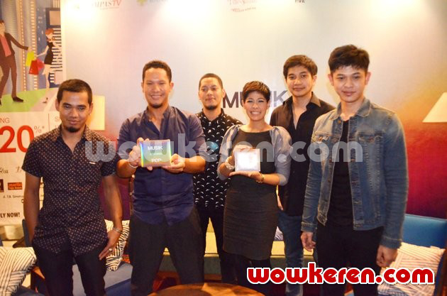 Gambar Foto Maliq & D' Essentials Saat Launching Album 'Musik Pop'