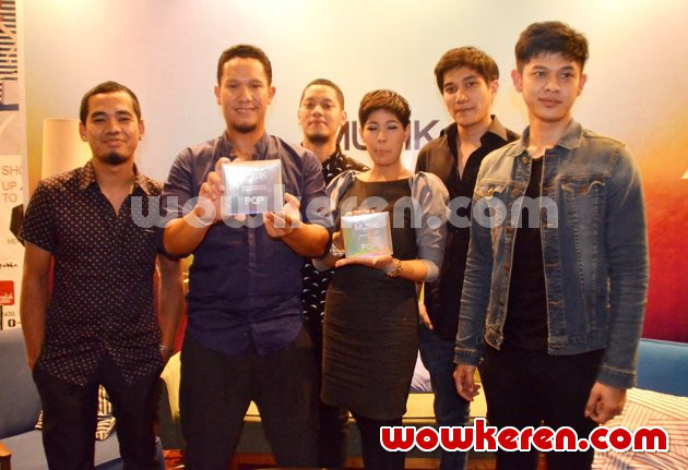 Gambar Foto Maliq & D' Essentials Saat Launching Album 'Musik Pop'