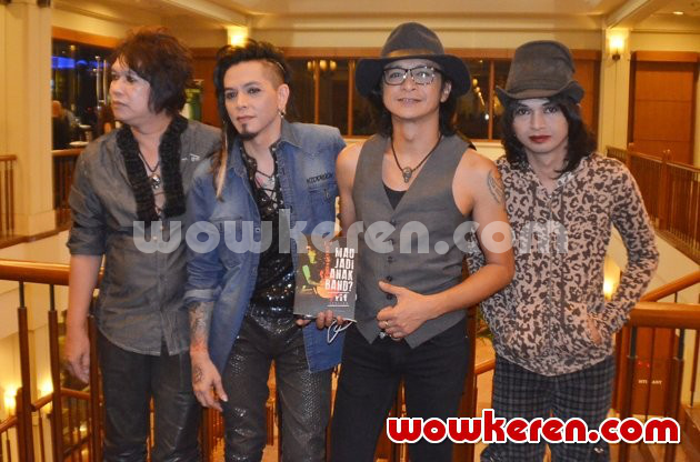 Gambar Foto /rif Saat Launching Buku 'Mau Jadi Anak Band?'