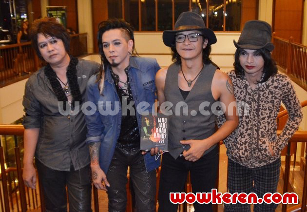 Gambar Foto /rif Saat Launching Buku 'Mau Jadi Anak Band?'