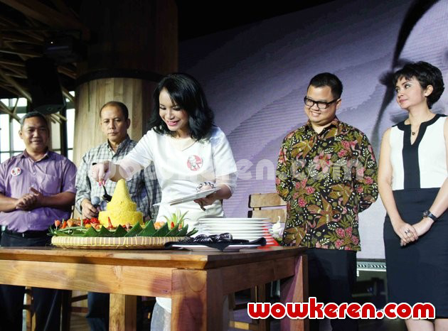 Gambar Foto Rossa Saat Launching Album 'Love, Life, & Music'