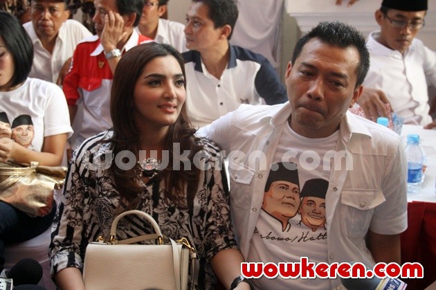 Gambar Foto Ashanty dan Anang Hadiri Deklarasi Gema Indonesia
