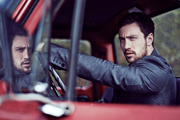 Gambar Foto Aaron Johnson di Majalah Wonderland Edisi Musim Panas 2014