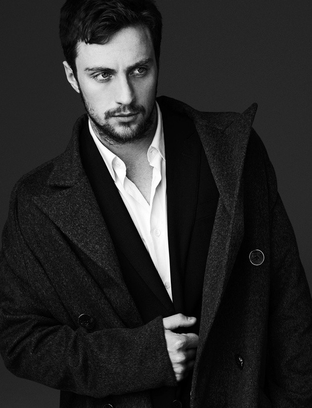 Gambar Foto Aaron Johnson di Majalah Wonderland Edisi Musim Panas 2014