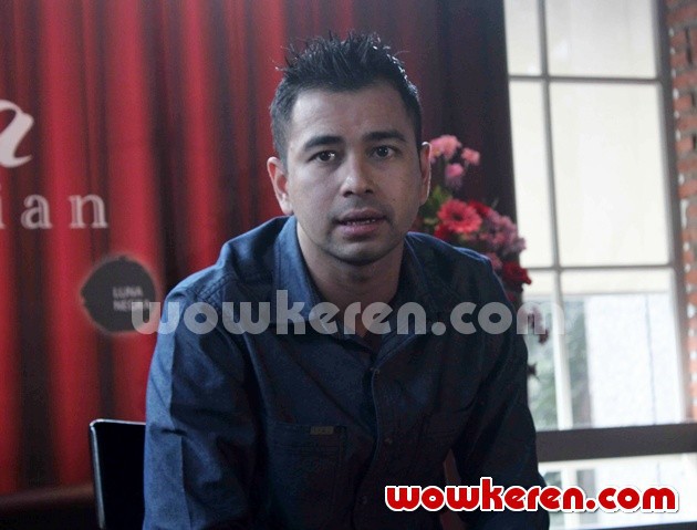 Gambar Foto Raffi Ahmad Tidak Kecewa Batal Duet dengan Syahrini
