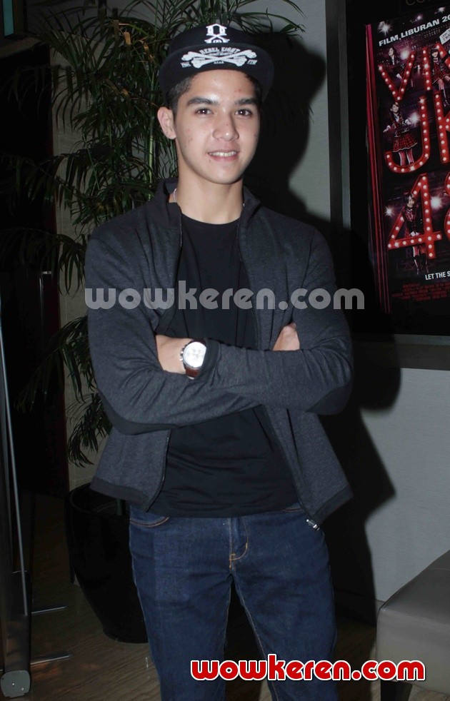 Gambar Foto Al Ghazali di Premiere Film 'Viva JKT48'
