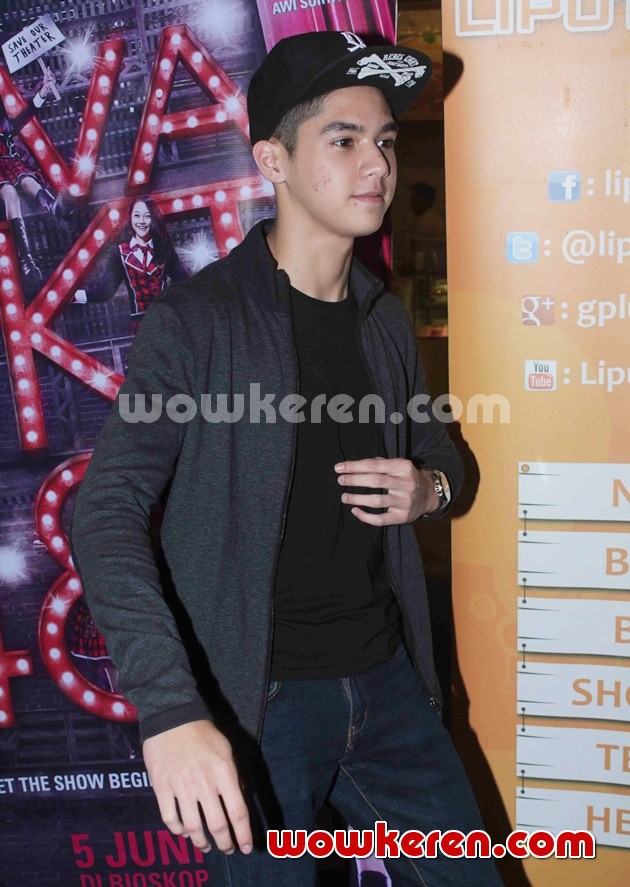 Gambar Foto Al Ghazali di Premiere Film 'Viva JKT48'