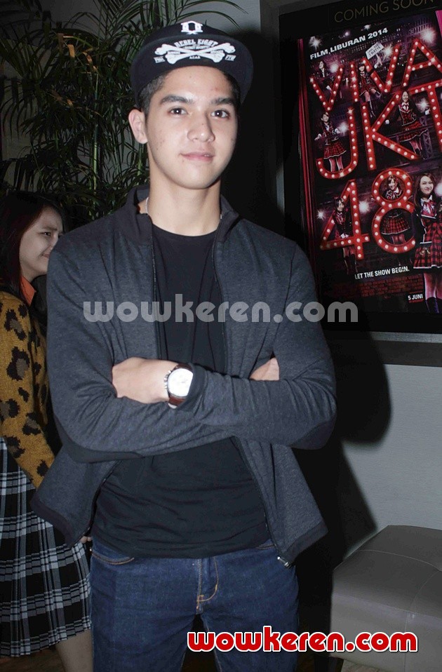 Gambar Foto Al Ghazali di Premiere Film 'Viva JKT48'