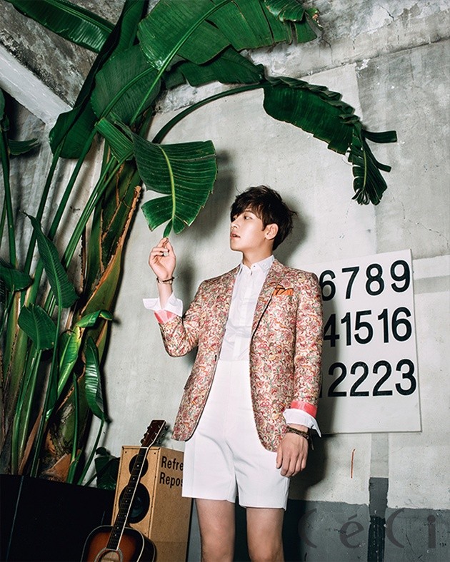 Gambar Foto Ji Chang Wook di Majalah CeCi Edisi Juni 2014
