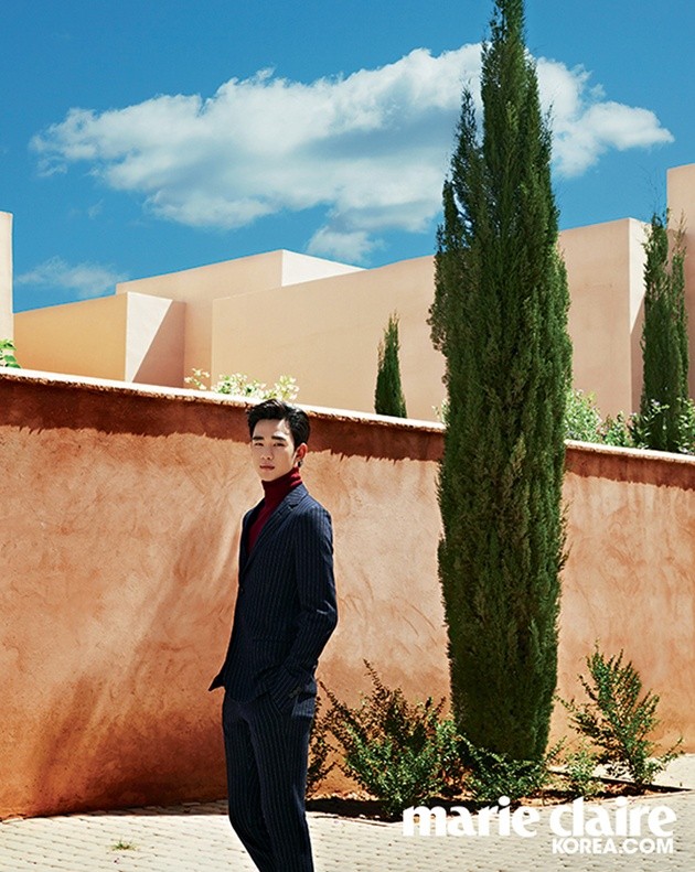 Gambar Foto Kim Soo Hyun di Majalah Marie Claire Korea Edisi Juni 2014