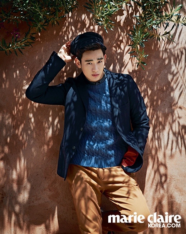 Gambar Foto Kim Soo Hyun di Majalah Marie Claire Korea Edisi Juni 2014