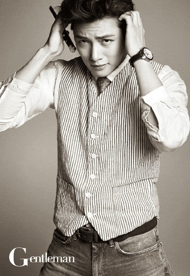 Gambar Foto Ji Chang Wook di Majalah Gentleman Edisi Juni 2014