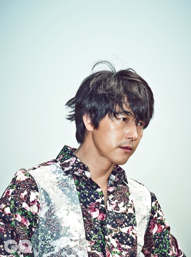 Gambar Foto Jung Woo Sung di Majalah GQ Korea Edisi Juni 2014