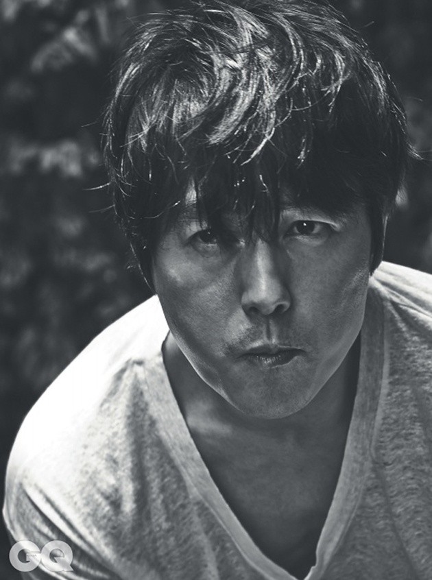 Gambar Foto Jung Woo Sung di Majalah GQ Korea Edisi Juni 2014