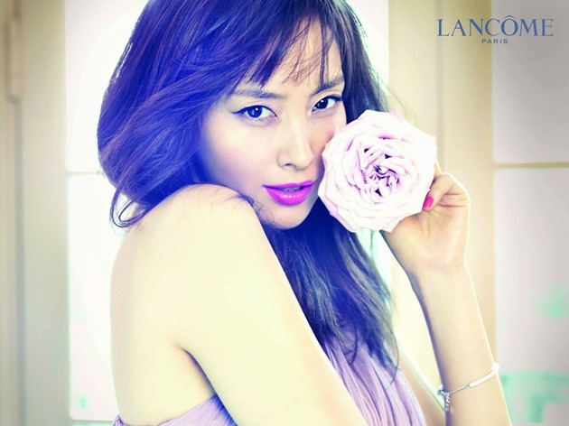Gambar Foto Lee Na Young Jadi Ikon Produk Lancome Paris