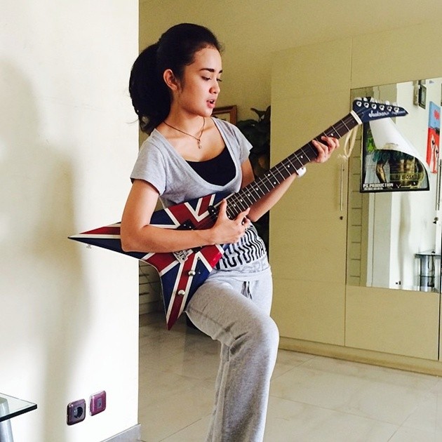 Gambar Foto Michelle Zudith Mulai Dikenal Sejak Main di Sinetron 'Love In Paris'