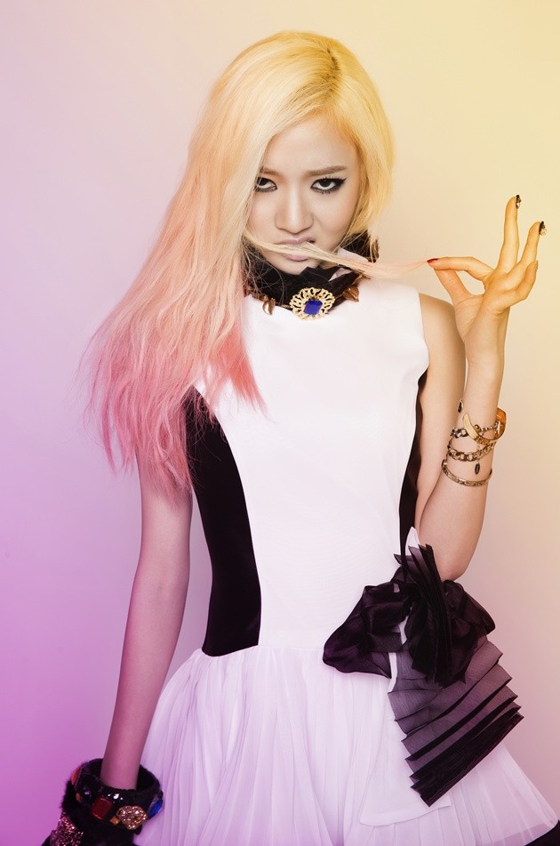 Gambar Foto Sojung Ladies' Code Photoshoot untuk Single 'Bad Girl'