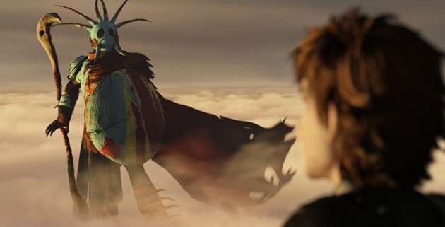 Gambar Foto Valka Ketika Bertemu dengan Hiccup