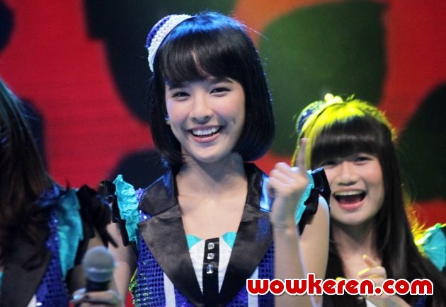 Gambar Foto Beby JKT48 di Indonesia Kids Choice Awards 2014
