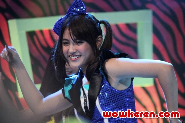 Gambar Foto Nabilah JKT48 di Indonesia Kids Choice Awards 2014