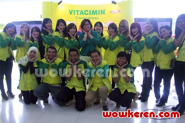 Gambar Foto Sarapan Bersama Fans Cherry Belle dan Vitacimin