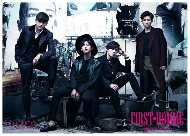 Gambar Foto ZE:A di Teaser Mini Album 'First Homme'