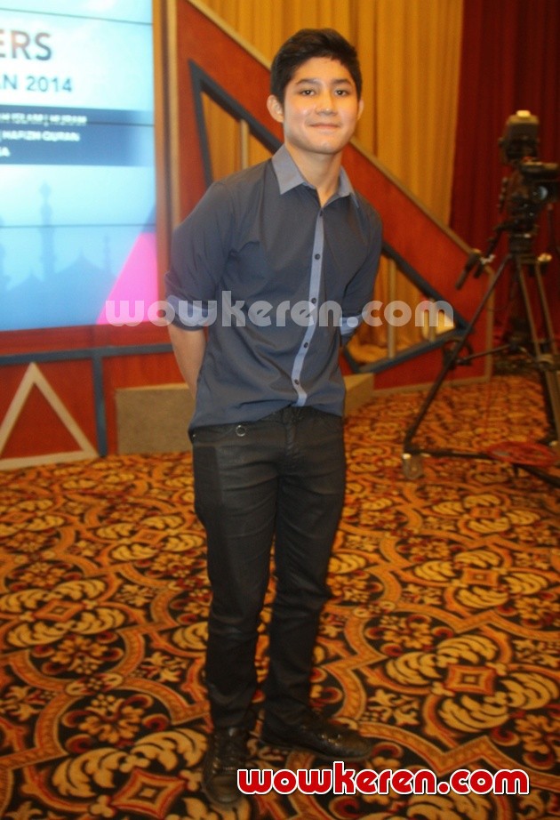 Gambar Foto Teuku Rassya Saat Jumpa Pers Program Ramadhan Trans7