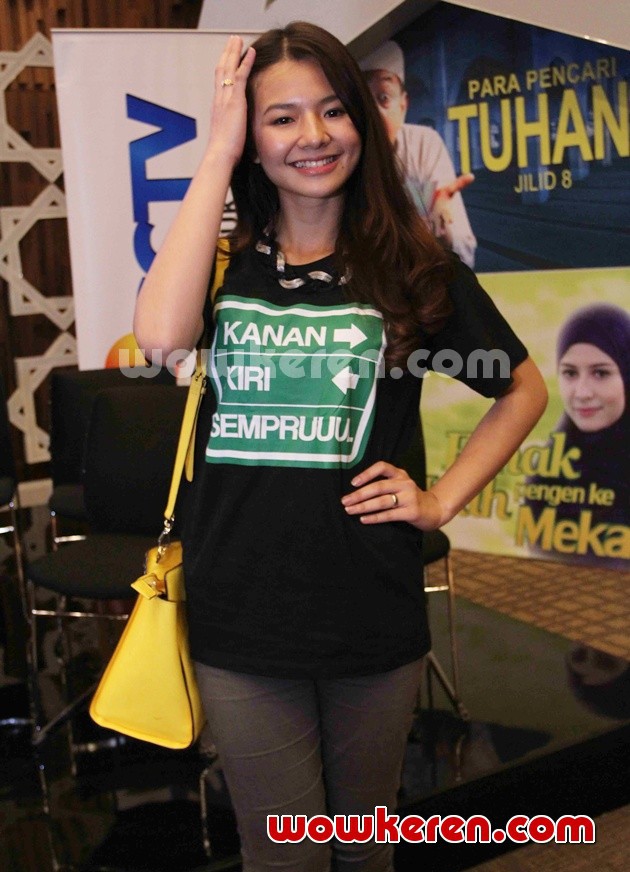 Gambar Foto Eriska Rein Hadir di Jumpa Pers Program Ramadhan SCTV