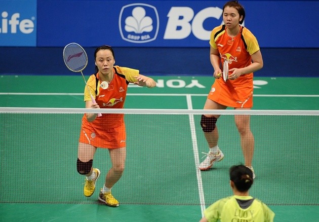Gambar Foto Zhao Yunlei dan Tian Qing (Tiongkok) Melawan Kompatriot ...