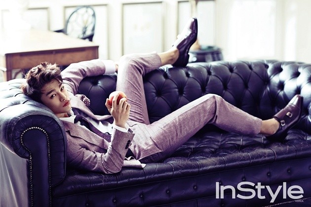 Gambar Foto Seo In Guk di Majalah InStyle Edisi Juli 2014