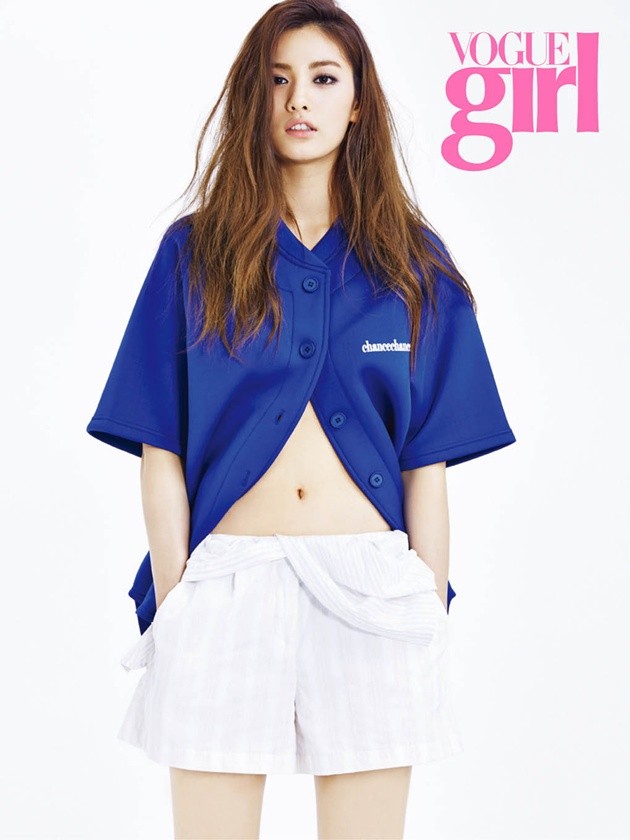Gambar Foto Nana After School di Majalah Vogue Girl Edisi Juli 2014