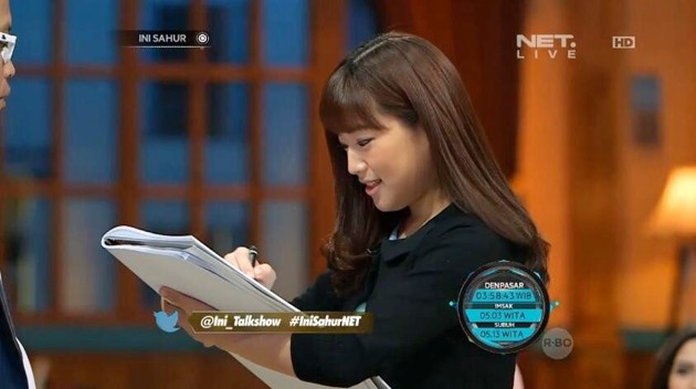 Gambar Foto Haruka JKT48 Tampil di Acara 'Ini Sahur'