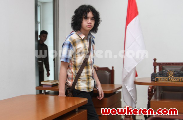 Foto Dul Jaelani Saat Menjalani Sidang Lanjutan di Pengadilan Negeri Jakarta Timur