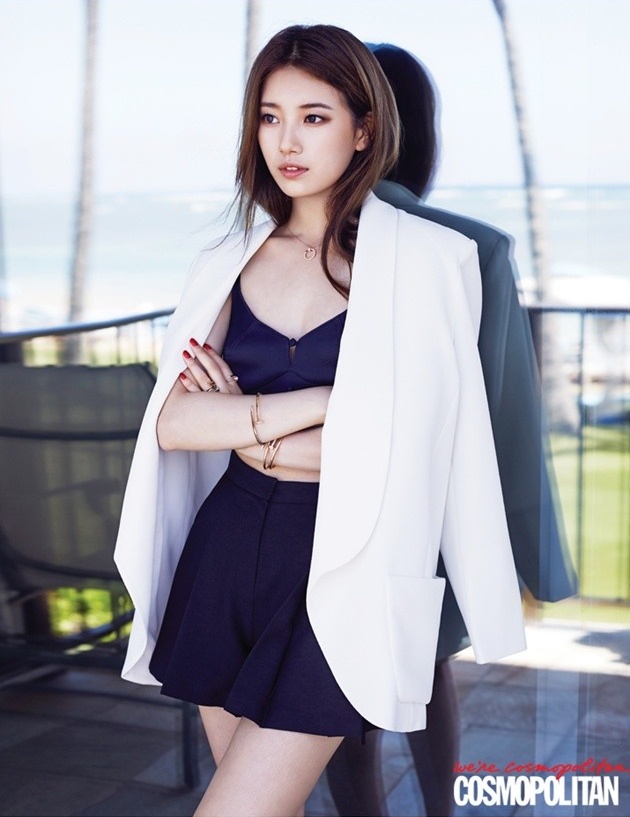 Gambar Foto Suzy miss A di Majalah Cosmopolitan Edisi Juli 2014