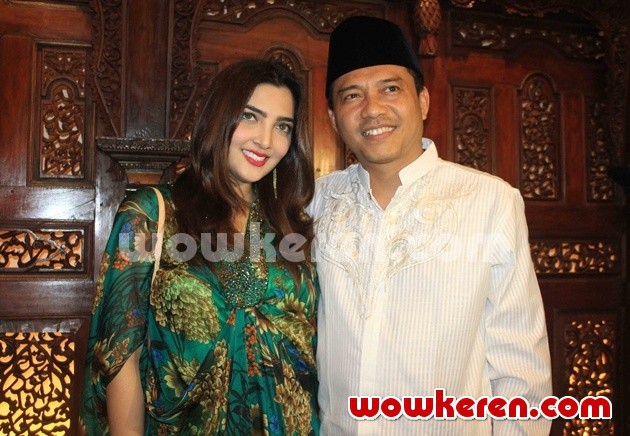 Gambar Foto Ashanty dan Anang Hermansyah di Acara Buka Bersama di Kediaman Hatta Rajasa