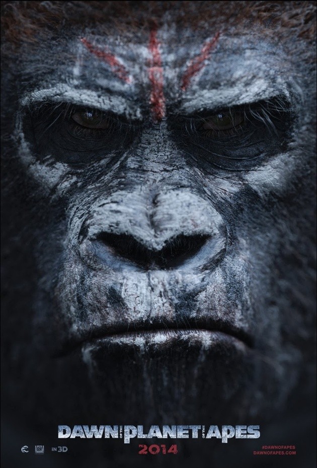 Gambar Foto Poster Film 'Dawn of the Planet of the Apes'