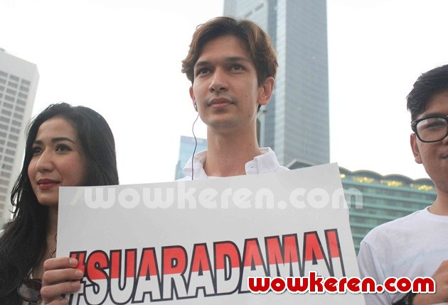 Gambar Foto Dimas Beck Gelar Aksi Damai di Bundaran HI