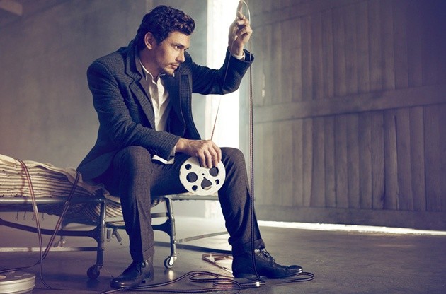 Gambar Foto James Franco di Majalah Harper's Bazaar Edisi September 2013