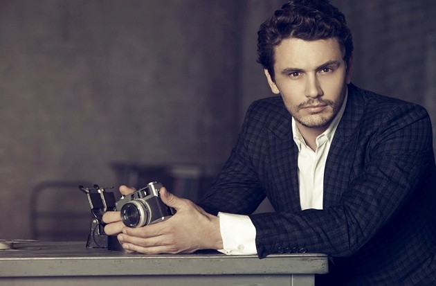 Gambar Foto James Franco di Majalah Harper's Bazaar Edisi September 2013