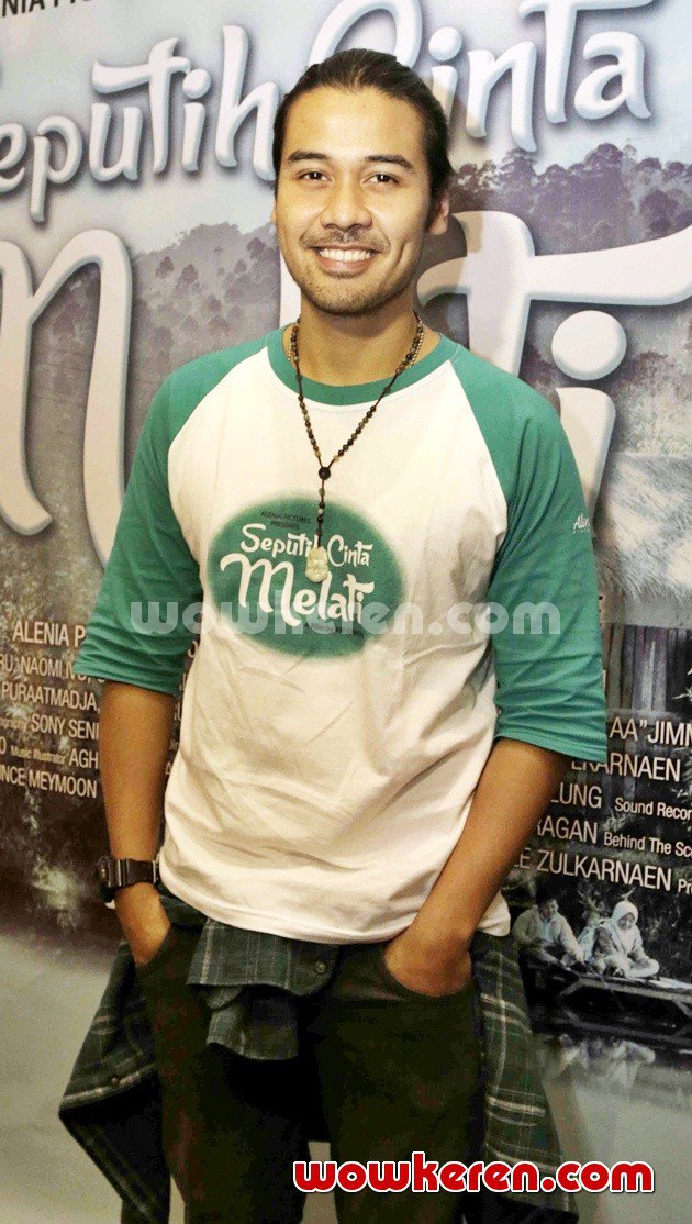 Gambar Foto Chico Jericho Saat Jumpa Pers Film 'Seputih Cinta Melati'