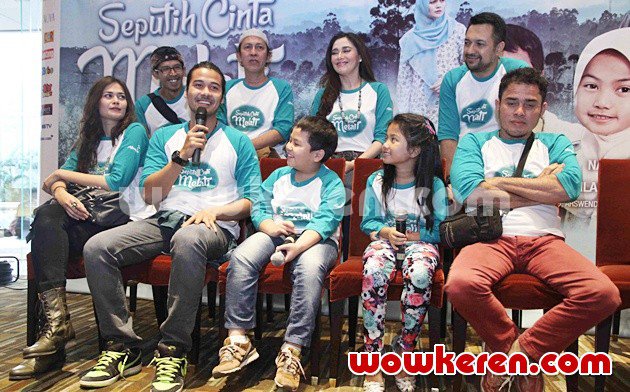 Gambar Foto Suasana Saat Jumpa Pers Film 'Seputih Cinta Melati'