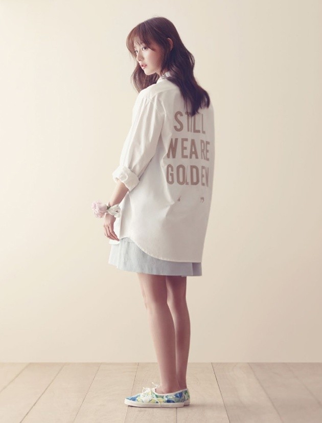 Gambar Foto Kim Ji Won di Majalah Vogue Girl Edisi Maret 2014