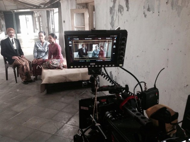 Gambar Foto Proses Syuting Film 'Cokroaminoto : Asal-Usul Politik Berbangsa'