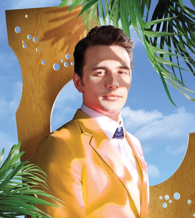 Gambar Foto James Franco di Majalah Bullett Edisi April 2013