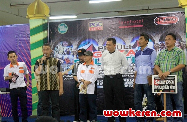 Gambar Foto Paski Galang Bantuan Untuk Palestina
