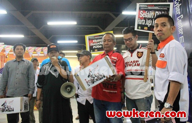 Gambar Foto Paski Galang Bantuan Untuk Palestina