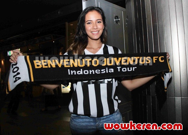Gambar Foto Nadine Alexandra di Konferensi Pers The Italian Champions 'Together Nice for Juventus FC'